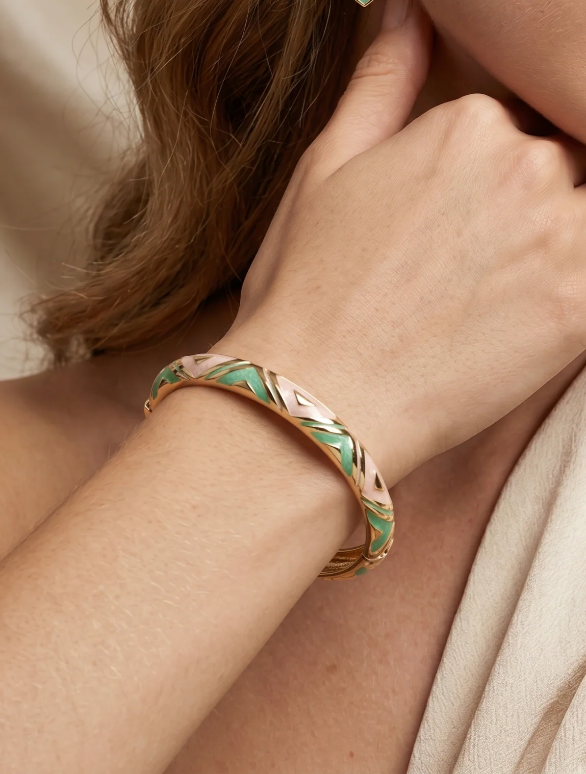 Enamel Multicolor Bangles